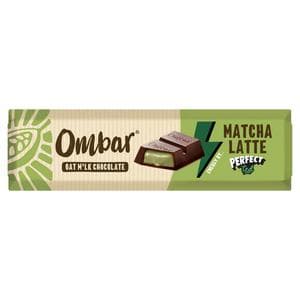 Ombar 42g Matcha Latte Oat Milk Chocolate Bar