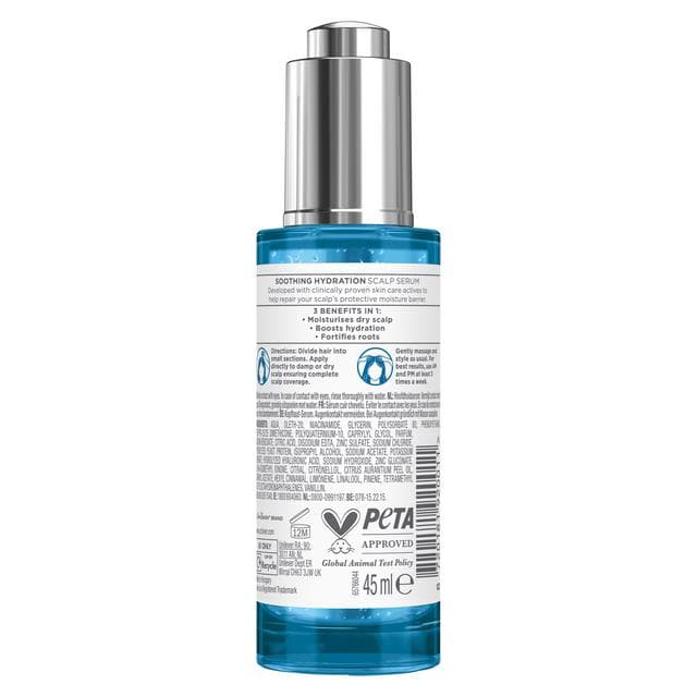 Dove 45ml Scalp + Hair Therapy Soothing Hydration 3 in 1 Scalp Serum - gallery image 6
