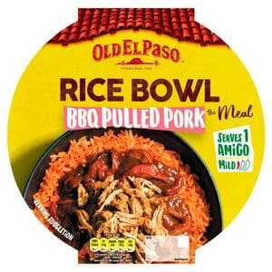 Old El Paso 400g the Meal BBQ Pulled Pork Rice Bowl