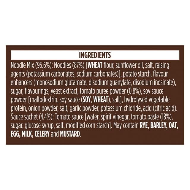 Pot Noodle 114g Beef & Tomato Instant Block Noodles - gallery image 4