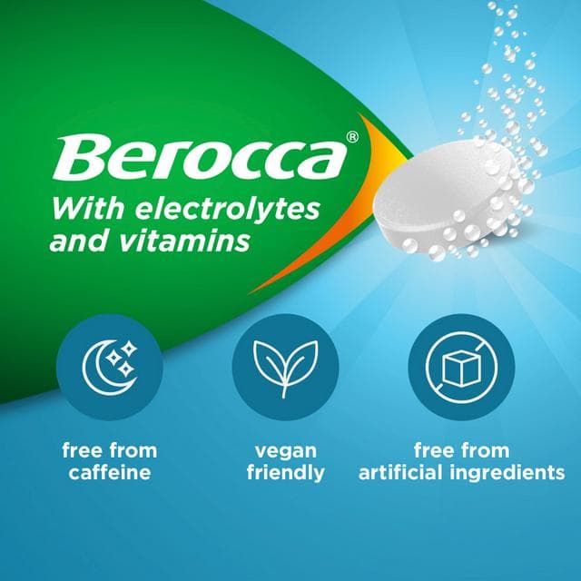 Berocca 20 x Hydrate Natural Mango Passionfruit Flavour Effervescent Tablet - gallery image 5