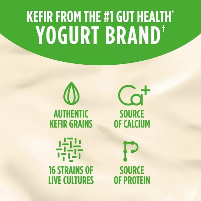 Activia 280ml Kefir Mango Gut Health Fruit Yoghurt Drink - gallery image 2