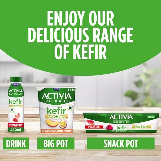 Activia 280ml Kefir Mango Gut Health Fruit Yoghurt Drink - gallery image 6