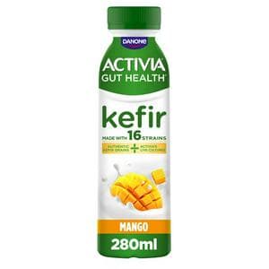 Activia 280ml Kefir Mango Gut Health Fruit Yoghurt Drink
