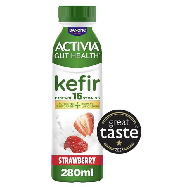 Activia 280ml Strawberry Kefir - gallery image 1