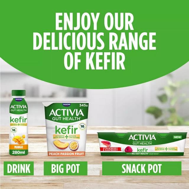 Activia 280ml Strawberry Kefir - gallery image 6
