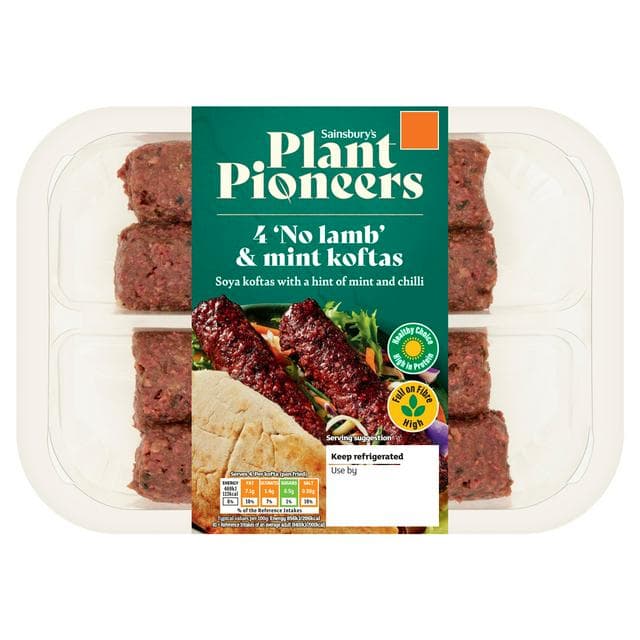 Plant Pioneers 240g Meatfree Lamb & Mint Koftas - gallery image 1