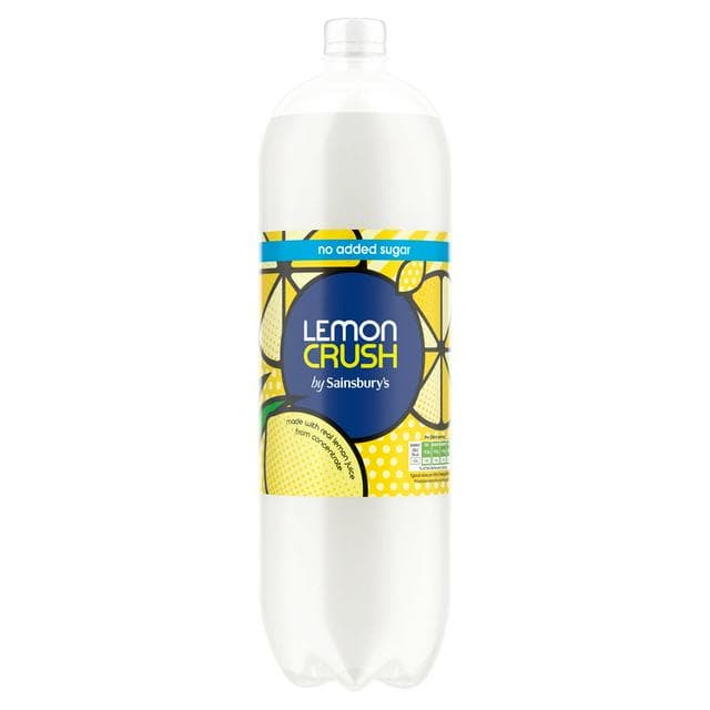 Sainsbury's 2L Lemon Crush Bottle - gallery image 1