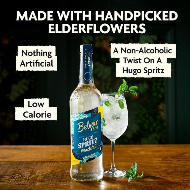 Belvoir Farm 750ml Hugo Spritz Mocktail - gallery image 3