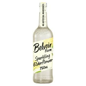 Belvoir Farm 750ml Elderflower Sparkling Soft Drink