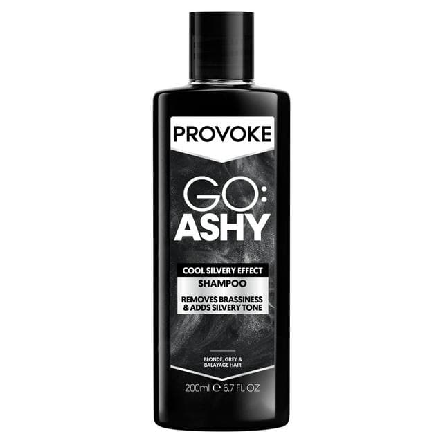 Provoke 200ml Go Ashy Cool Silver Effect Shampoo - gallery image 1