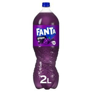 Fanta 2L Grape Soft Drink Bottle