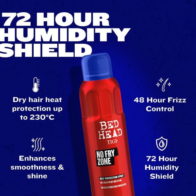 Bed Head by TIGI No Fry Zone 200ml Heat Protection Spray - gallery image 5