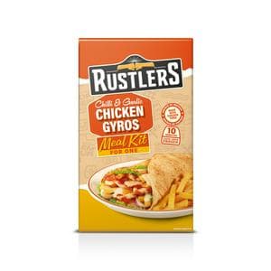 Rustlers 297g Chilli & Garlic Chicken Gyros & Chips