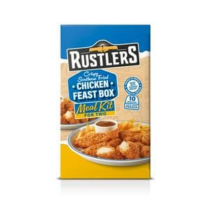 Rustlers 590g Crispy Southern Fried Chicken Feast Box