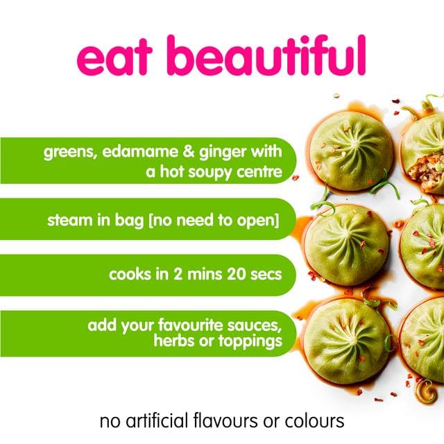 itsu 6 x Vegetable Soup Dumplings 168g - gallery image 2