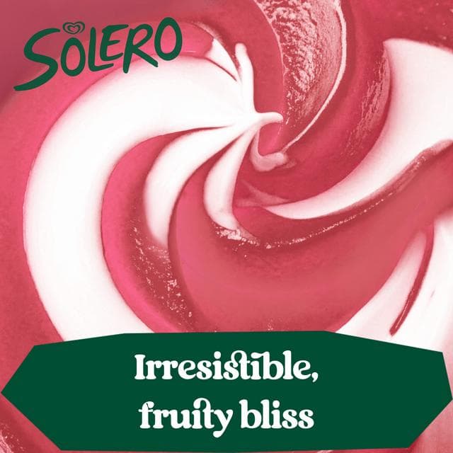 Solero 3 x 90ml Strawberry Twist Ice Cream Lollies - gallery image 4