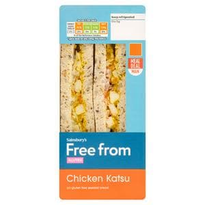Sainsbury's Gluten Free Katsu Chicken Sandwhich
