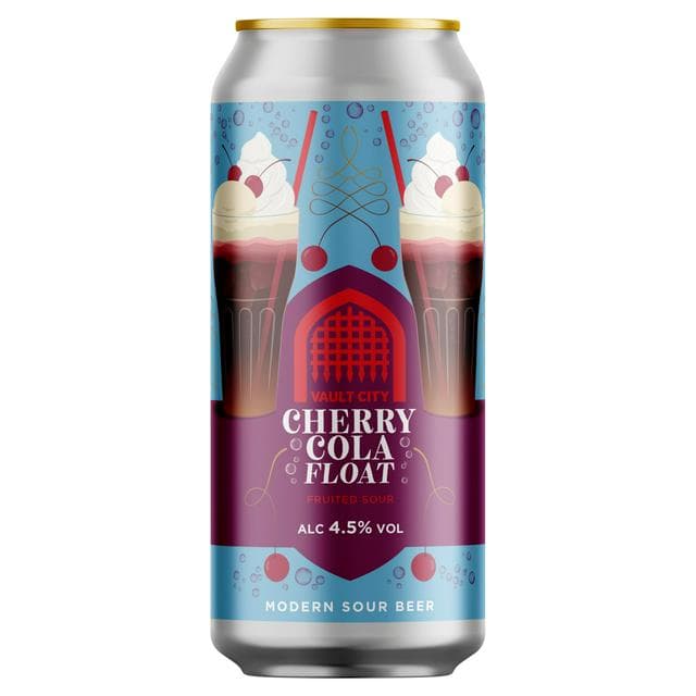 Vault City 440ml Cherry Cola Float Beer Can - gallery image 1