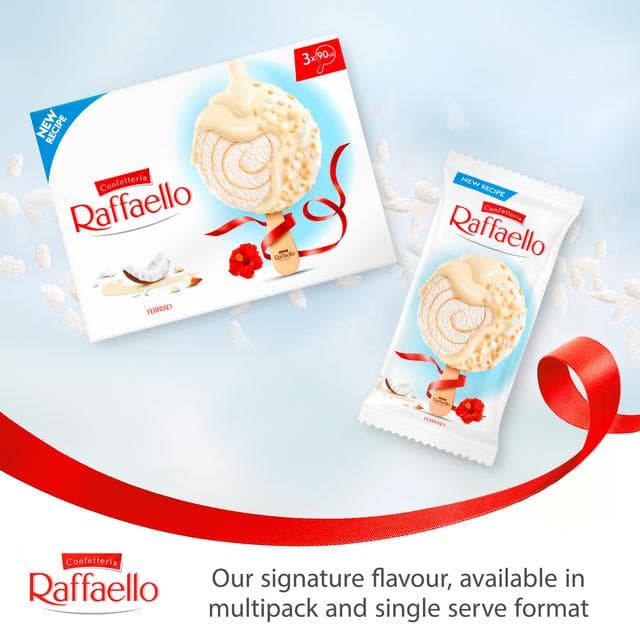 Raffaello 3 x 90ml Ice Cream Sticks - gallery image 4