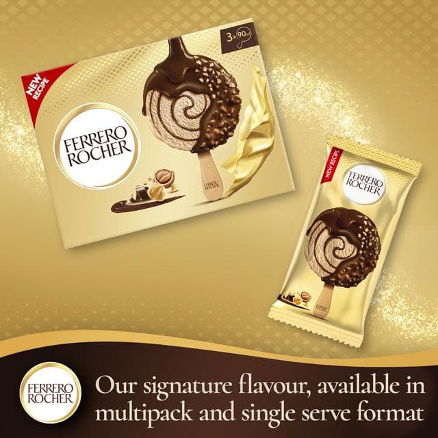 Ferrero Rocher 3 x 90ml Ice Cream Sticks - gallery image 4