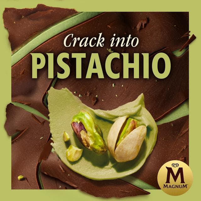 Magnum Signature 3 x 90ml Pistachio Ice Cream Sticks - gallery image 5