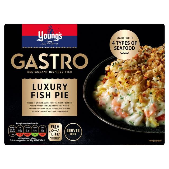 Young's 370g Gastro Luxury Fish Pie - gallery image 1