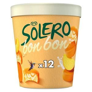 Solero 12 x 16ml Bonbon Exotic Ice Cream Frozen Snack