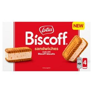 Lotus 320ml Biscoff Ice Cream Sandwiches