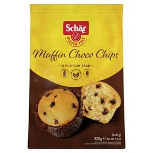 Schar 5 x 45g Choco Chips Muffin