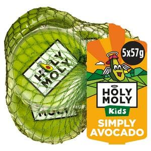 Holy Moly 5 x 57g Kid's Simply Avocado