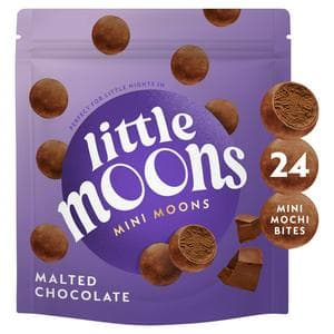 Little Moons Mini Moons 168g Malted Chocolate Cheesecake Frozen Snack