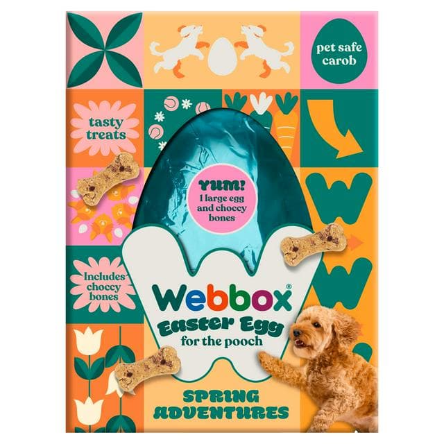 Webbox 120g Easter Egg for the Pooch Dog Treat - gallery image 1