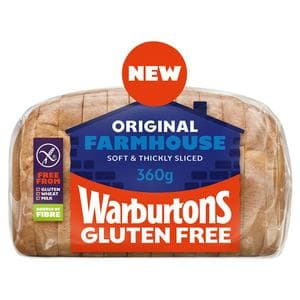 Warburtons 360g Original Farmhouse Gluten Free Bread