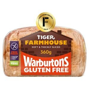 Warburtons 360g Tiger Farmhouse Gluten Free Bread