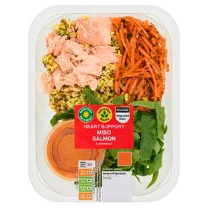 Sainsbury's 280g Miso Hot Smoked Salmon Salad