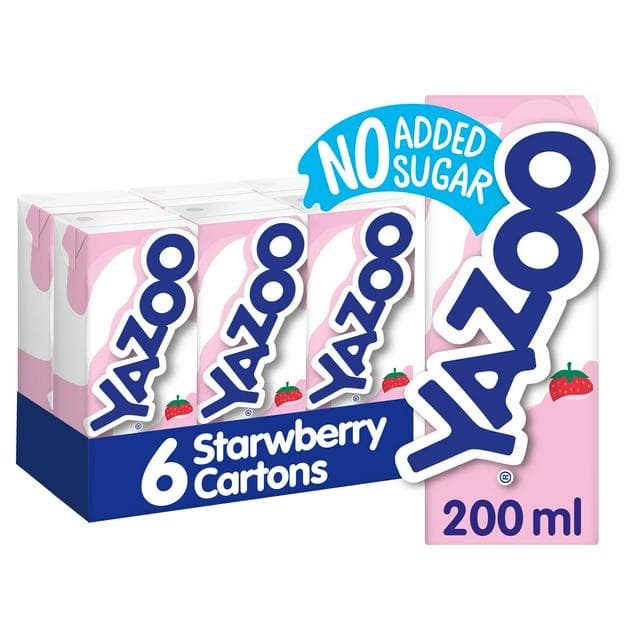 Yazoo Strawberry Milk Drink 200ml - gallery image 1