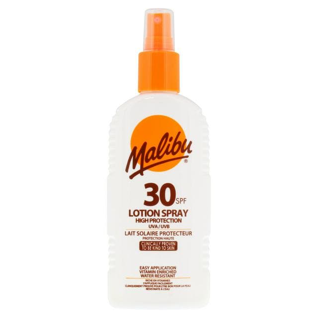 Malibu 200ml 30 SPF Lotion Spray - gallery image 1