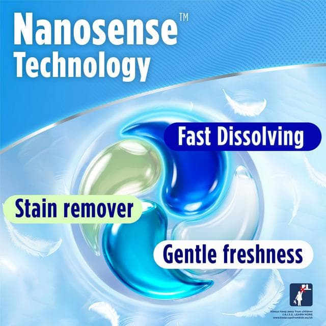 Persil 15 Washes 4 in 1 Fast Dissolving Non Bio Laundry Capsules - gallery image 5