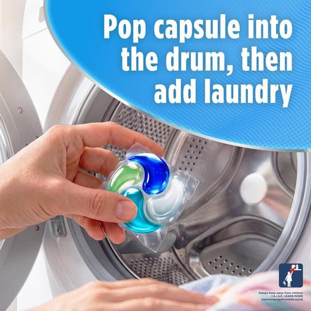 Persil 68 Washes 4 in 1 Fast Dissolving Non Bio Laundry Capsules - gallery image 6