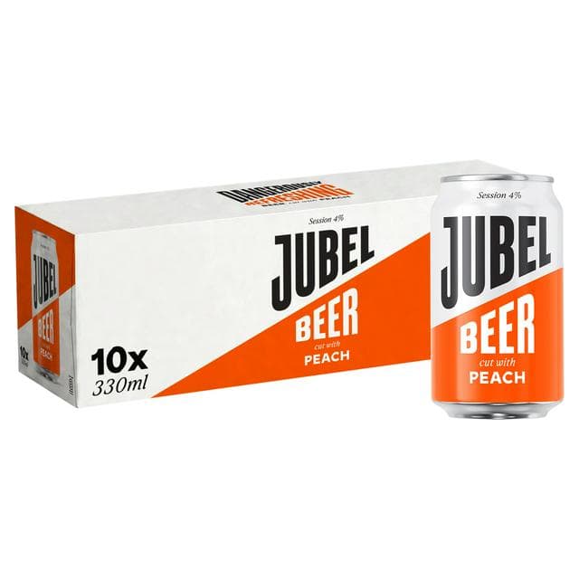 Jubel 10 x 330ml Beer Cut with Peach - gallery image 1