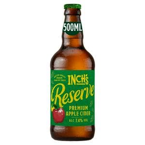 Inch's Reserve 500ml 7.4% Alcohol Premium Apple Cider Bottle