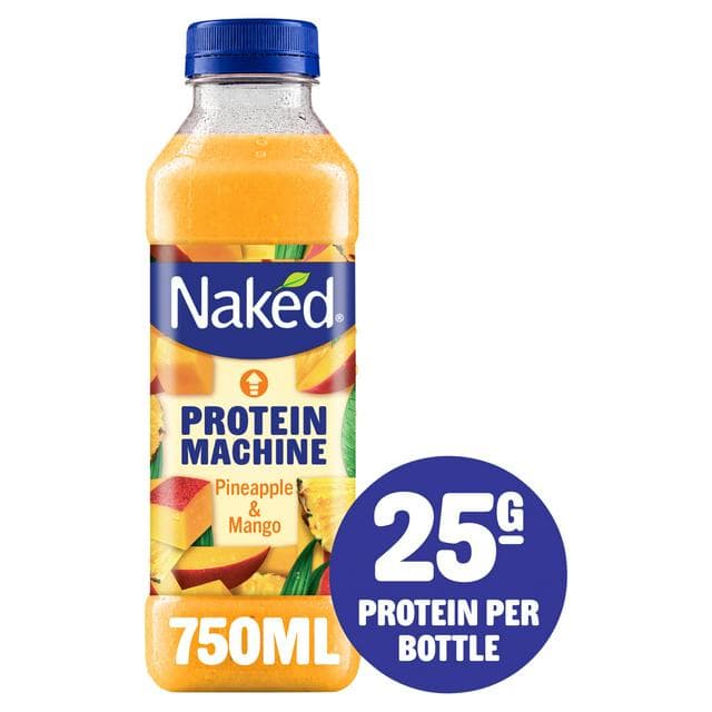 Naked 750ml Pineapple & Mango Protein Machine Smoothie - gallery image 1