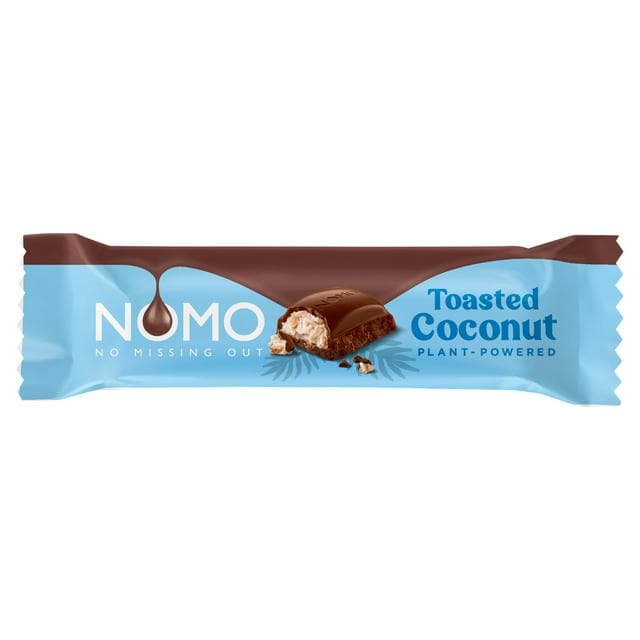 NOMO 33g Toasted Coconut Chocolate Bar - gallery image 1