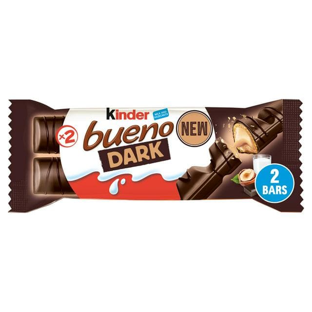 Kinder 43g Bueno Dark Chocolate Bar - gallery image 1
