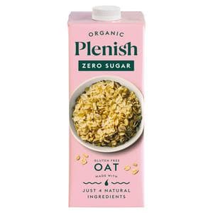 Plenish 1L Organic Chilled Dairy Free Oat Zero Sugar Drink