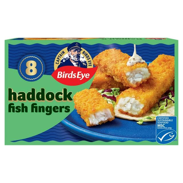 Birds Eye 8 x Breaded Haddock Fish Fingers 240g - gallery image 1