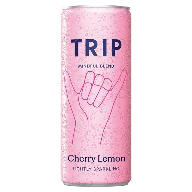 TRIP 250ml Cherry Lemon Sparkling Drink - gallery image 1