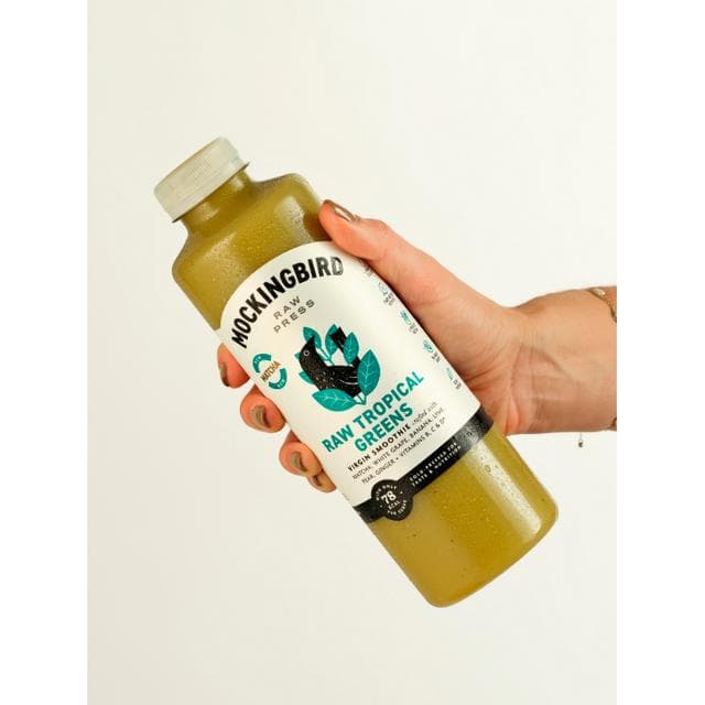 Mockingbird Raw Press 750ml Raw Tropical Greens Smoothie - gallery image 4