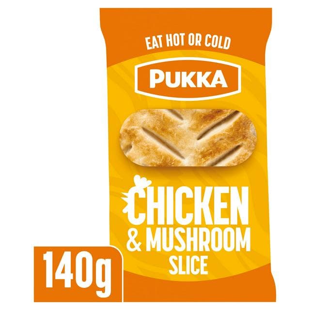 Pukka 140g Chicken & Mushroom Slice - gallery image 1